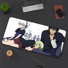 Load image into Gallery viewer, Darker Than Black Hei, Yin, Amber Mouse Pad (Desk Mat) On Desk