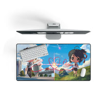Load image into Gallery viewer, Your Name. Mouse Pad (Desk Mat) On Desk