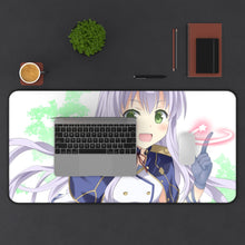 Load image into Gallery viewer, Rokudenashi Majutsu Koushi To Akashic Records Sistine Fibel Mouse Pad (Desk Mat) With Laptop