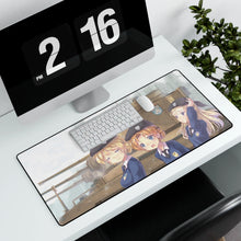 Load image into Gallery viewer, Girls und Panzer Mouse Pad (Desk Mat) With Laptop