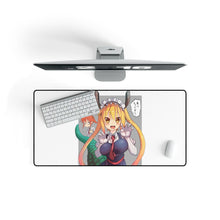 Load image into Gallery viewer, Miss Kobayashi's Dragon Maid Kobayashi, Kobayashi-san Chi No Maid Dragon, Miss Kobayashi S Dragon Maid, Tohru Mouse Pad (Desk Mat) On Desk