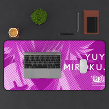 Load image into Gallery viewer, Yuya Mirokuji Mouse Pad (Desk Mat) With Laptop