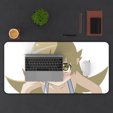 Load image into Gallery viewer, Monogatari (Series) Mouse Pad (Desk Mat) With Laptop