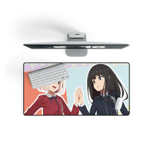 Load image into Gallery viewer, Lycoris Recoil Takina Inoue, Chisato Nishikigi Mouse Pad (Desk Mat) On Desk
