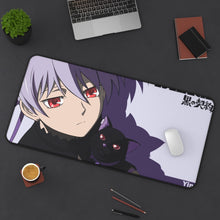 Load image into Gallery viewer, Darker Than Black Yin, Mao Mouse Pad (Desk Mat) On Desk