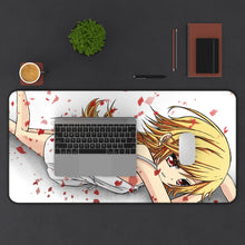 Load image into Gallery viewer, Monogatari (Series) Mouse Pad (Desk Mat) With Laptop