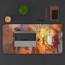 Load image into Gallery viewer, Bijûs and Jinchûrikis Mouse Pad (Desk Mat) With Laptop