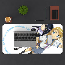 Load image into Gallery viewer, Oreimo Kirino Kousaka Mouse Pad (Desk Mat) With Laptop