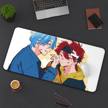 Load image into Gallery viewer, SK8 The Infinity Mouse Pad (Desk Mat) On Desk