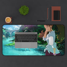 Load image into Gallery viewer, Anohana Meiko Honma, Naruko Anjou Mouse Pad (Desk Mat) With Laptop