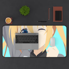 Load image into Gallery viewer, Blend S Kaho Hinata Mouse Pad (Desk Mat) With Laptop