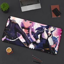 Load image into Gallery viewer, Rokudenashi Majutsu Koushi To Akashic Records Sistine Fibel, Glenn Radars, Rumia Tingel Mouse Pad (Desk Mat) On Desk
