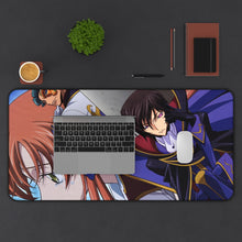 Load image into Gallery viewer, Code Geass Lelouch Lamperouge, Jeremiah Gottwald, Shirley Fenette Mouse Pad (Desk Mat) Background