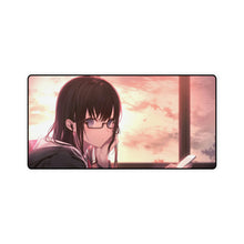 Load image into Gallery viewer, Anime, Girl, Glasses, Student, Uniform, Mouse Pad (Desk Mat)