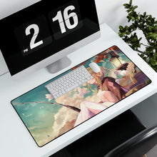 Load image into Gallery viewer, Anime Girl Mouse Pad (Desk Mat) With Laptop