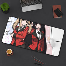 Load image into Gallery viewer, Kakegurui Yumeko Jabami, Mary Saotome Mouse Pad (Desk Mat) On Desk
