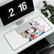 Load image into Gallery viewer, Hanebado! Mouse Pad (Desk Mat) With Laptop