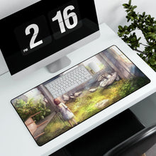 Load image into Gallery viewer, Anime Girl Mouse Pad (Desk Mat) With Laptop
