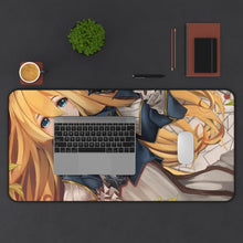 Load image into Gallery viewer, Violet Evergarden Violet Evergarden Mouse Pad (Desk Mat) With Laptop