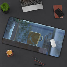 Load image into Gallery viewer, Coffee cup on a table Mouse Pad (Desk Mat) On Desk