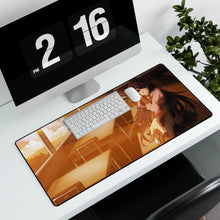 Load image into Gallery viewer, Monogatari (Series) Mouse Pad (Desk Mat) With Laptop