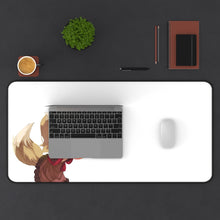 Load image into Gallery viewer, Spice And Wolf Mouse Pad (Desk Mat) With Laptop