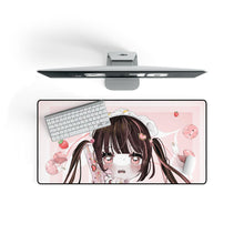 Load image into Gallery viewer, Anime Girl Mouse Pad (Desk Mat) On Desk