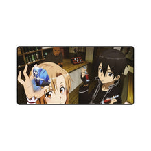 Load image into Gallery viewer, Kirito and Asuna Mouse Pad (Desk Mat)