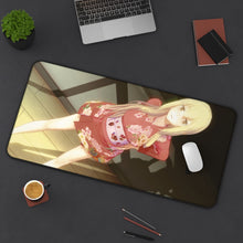 Load image into Gallery viewer, Is It Wrong To Try To Pick Up Girls In A Dungeon? Mouse Pad (Desk Mat) On Desk