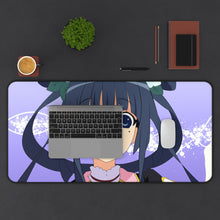 Load image into Gallery viewer, Ookami-san to Shichinin no Nakama-tachi Mouse Pad (Desk Mat) With Laptop