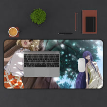 Load image into Gallery viewer, When They Cry Mouse Pad (Desk Mat) With Laptop