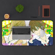 Load image into Gallery viewer, Zetsuen No Tempest Mouse Pad (Desk Mat) With Laptop