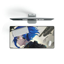 Load image into Gallery viewer, Anime Girl Android Blue Hair Mouse Pad (Desk Mat)