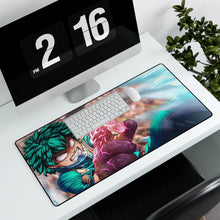 Load image into Gallery viewer, Izuku Midoriya (Deku) Mouse Pad (Desk Mat) With Laptop