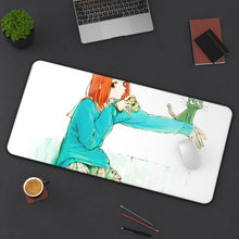 Load image into Gallery viewer, FLCL Mouse Pad (Desk Mat) On Desk