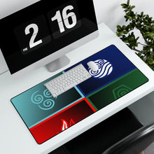 Load image into Gallery viewer, Bending Emblems by mr-droy on DeviantArt Mouse Pad (Desk Mat)