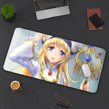 Load image into Gallery viewer, Goblin Slayer Goblin Slayer, Priestess Mouse Pad (Desk Mat) On Desk