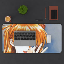 Load image into Gallery viewer, Neon Genesis Evangelion Mouse Pad (Desk Mat) With Laptop