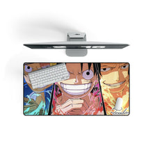 Load image into Gallery viewer, One Piece Monkey D. Luffy Mouse Pad (Desk Mat) On Desk