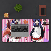 Load image into Gallery viewer, When They Cry Mouse Pad (Desk Mat) With Laptop