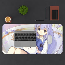 Load image into Gallery viewer, Is The Order A Rabbit? Mouse Pad (Desk Mat) With Laptop