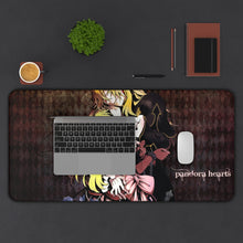 Load image into Gallery viewer, Pandora Hearts Mouse Pad (Desk Mat) With Laptop
