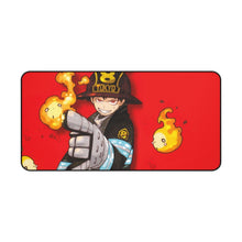 Load image into Gallery viewer, Fire Force Shinra Kusakabe Mouse Pad (Desk Mat)