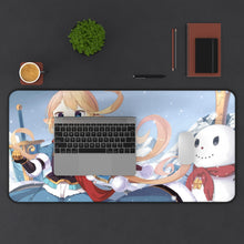 Load image into Gallery viewer, Granblue Fantasy Charlotta, Granblue Fantasy Mouse Pad (Desk Mat) With Laptop