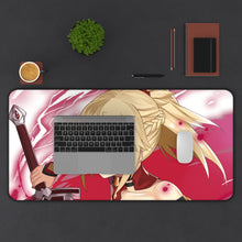 Load image into Gallery viewer, Fate/Apocrypha Saber Of Red Mouse Pad (Desk Mat) With Laptop