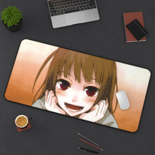 Load image into Gallery viewer, Spice And Wolf Mouse Pad (Desk Mat) On Desk