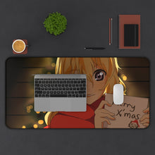Load image into Gallery viewer, Kaori Miyazono Mouse Pad (Desk Mat) With Laptop