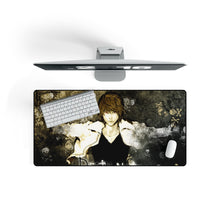 Load image into Gallery viewer, Light Yagami Mouse Pad (Desk Mat) On Desk