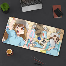 Load image into Gallery viewer, Platelets Mouse Pad (Desk Mat) On Desk