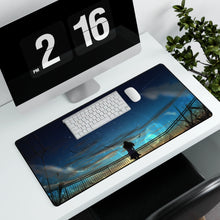 Load image into Gallery viewer, Taking time to admire the beauty of space Mouse Pad (Desk Mat) With Laptop
